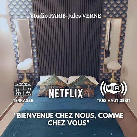 Paris-Julesverne-Bienvenue-Terrasse-Netflix Pantin Exterior photo
